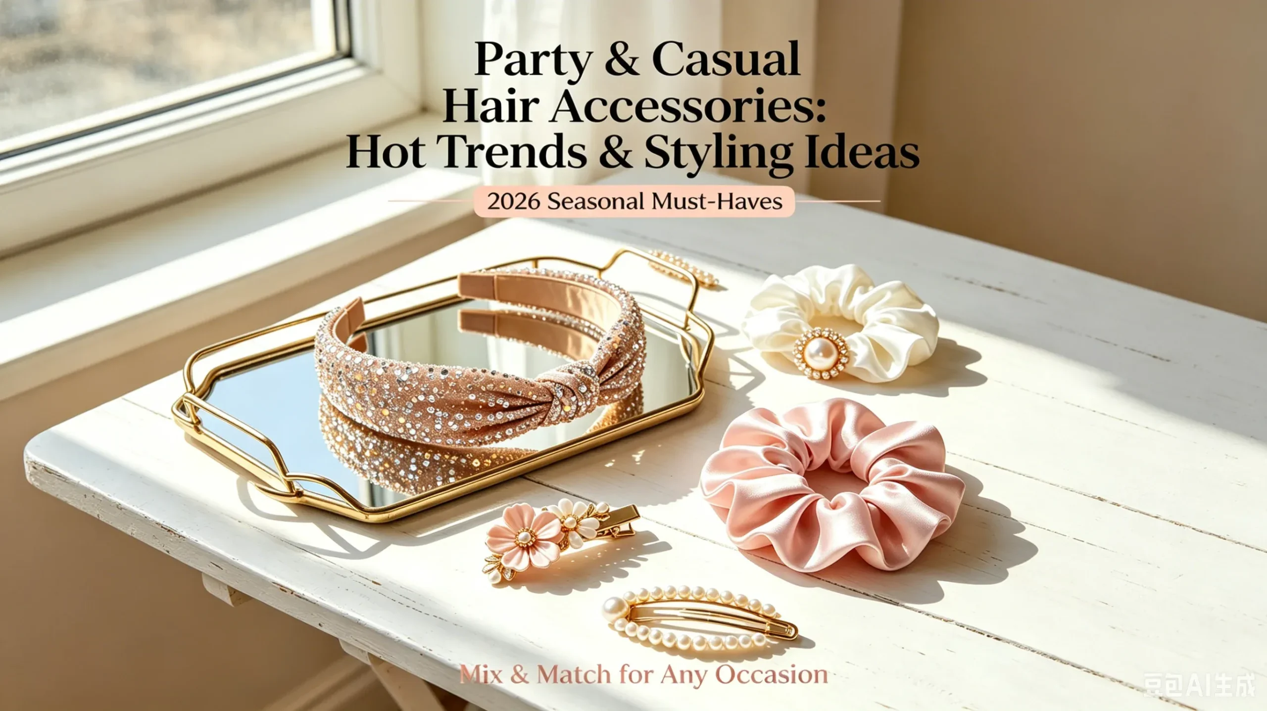 Party & Casual Hair Accessories: Hot Trends & Styling Ideas