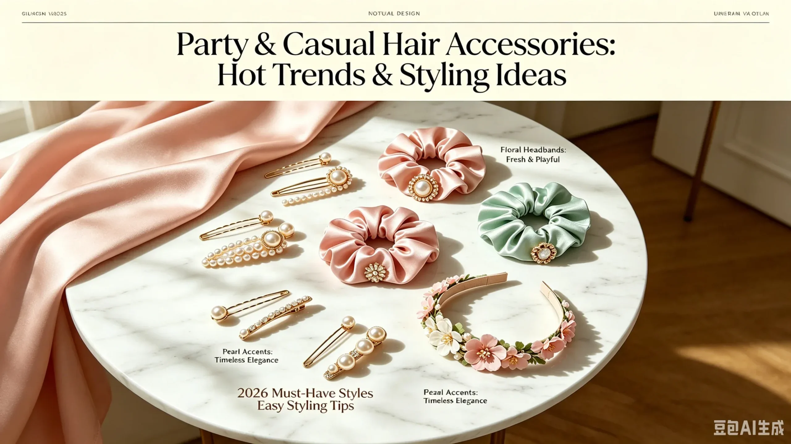 Party & Casual Hair Accessories: Hot Trends & Styling Ideas